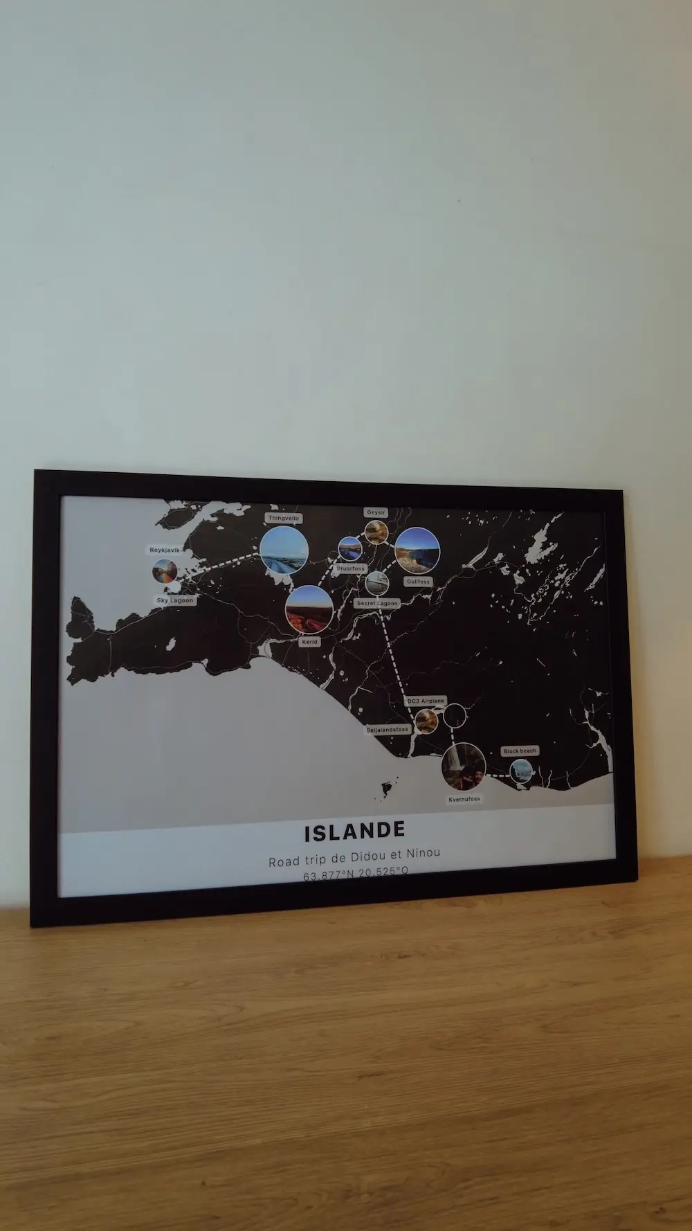 Affiche Mur Bora Bora