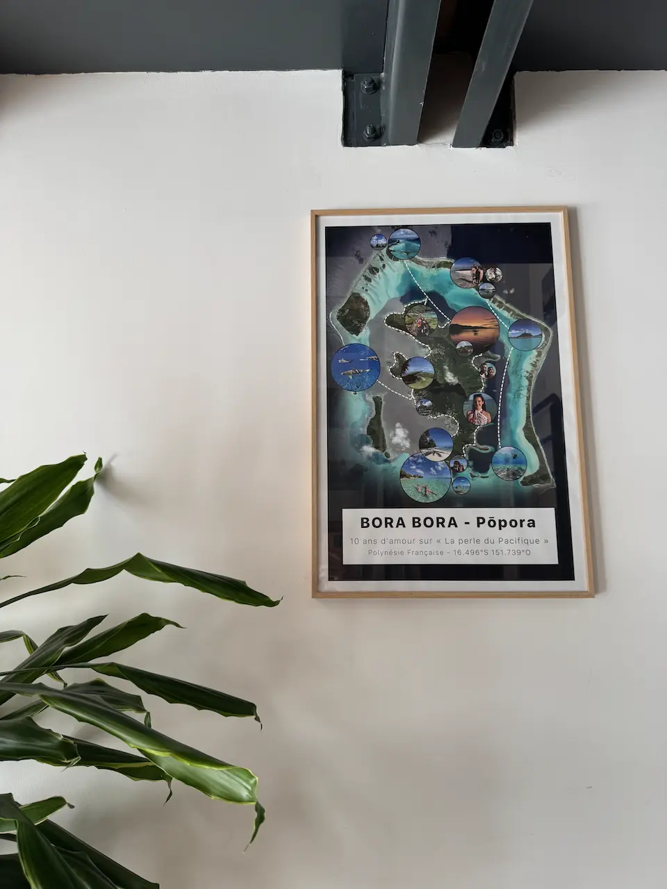 Affiche Mur Bora Bora