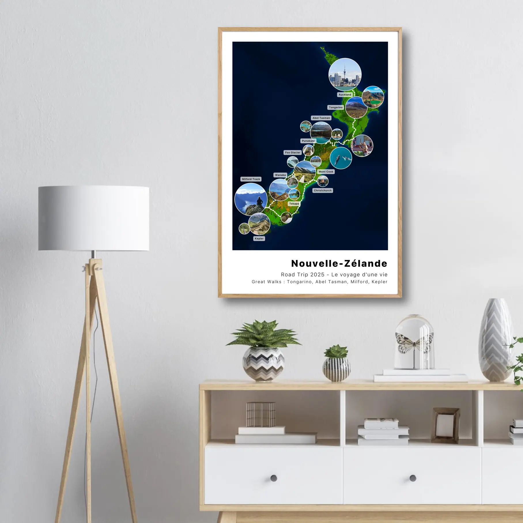 Affiche Nouvelle-Zélande