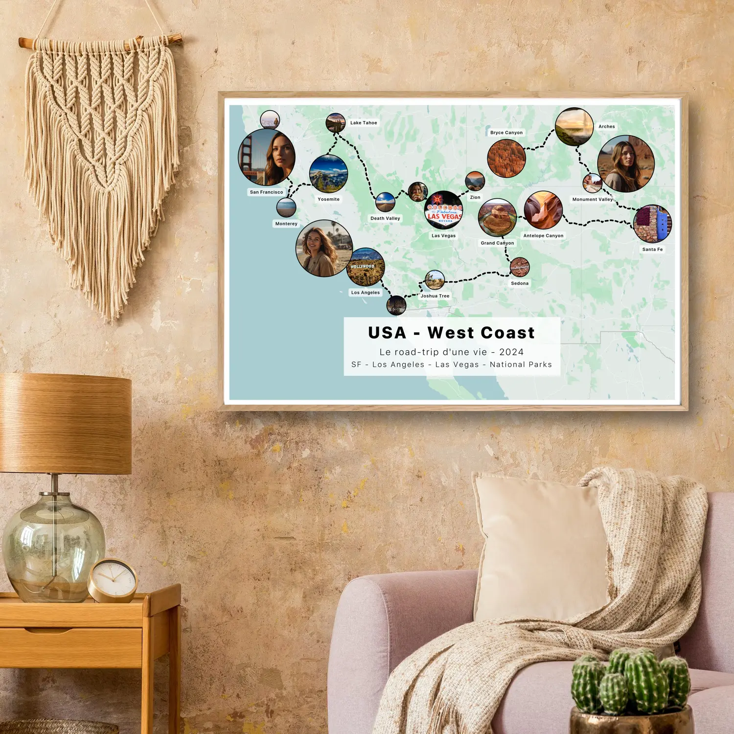 Affiche RoadTrip USA